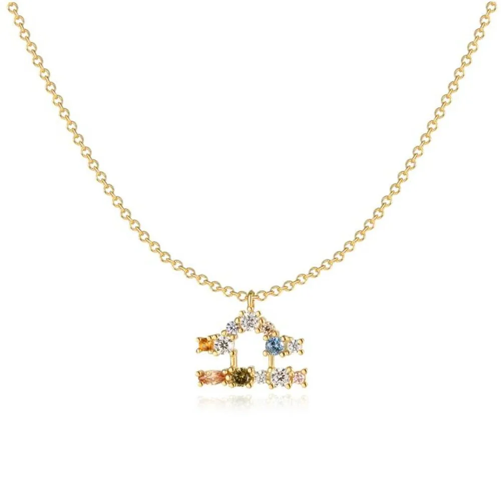 Celestial Rainbow Zodiac Necklace - Image 10